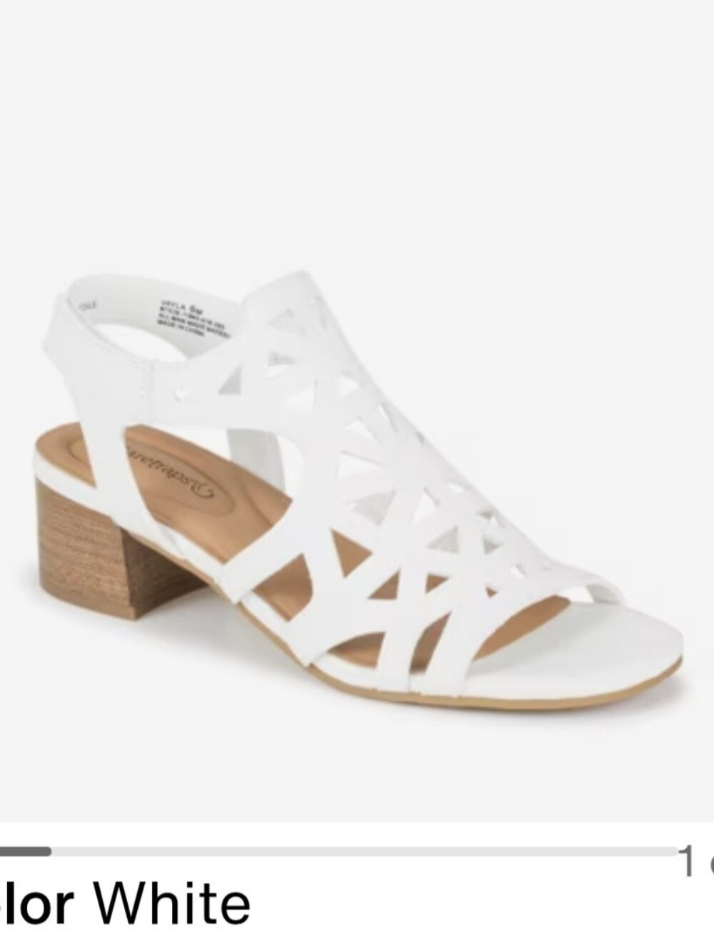 Women's Cutout Design Sandals
